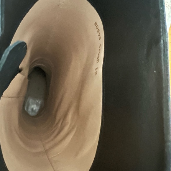 38/8 $1200 Gianvito Rossi Black Leather Knee HIGH Tall Boots ITALY - Picture 3 of 3